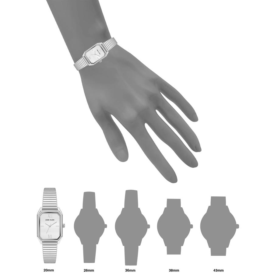 Anne Klein レディースブレスレットウォッチ, シルバー, クォーツムーブメント。の画像