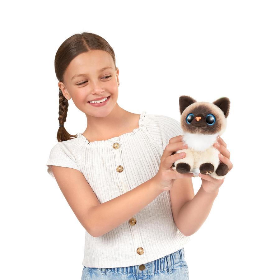 Pets Alive Smitten Kittens Surprise (Birman Cat Bonnie) by ZURU Nurture Play Soft Toy Unboxing Adopt Interactive 10 Soundsの画像