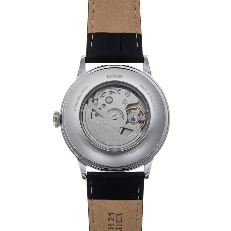 [オリエント]ORIENT Bambino バンビーノ 自動巻き腕時計 機械式 オートマティック 国内メーカー保証付 RN-AK0701S メンズ ホワイト シルバーの画像