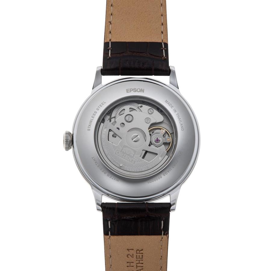 [オリエント]ORIENT Bambino バンビーノ 自動巻き腕時計 機械式 オートマティック 国内メーカー保証付 RN-AK0702Y メンズ アイボリーの画像