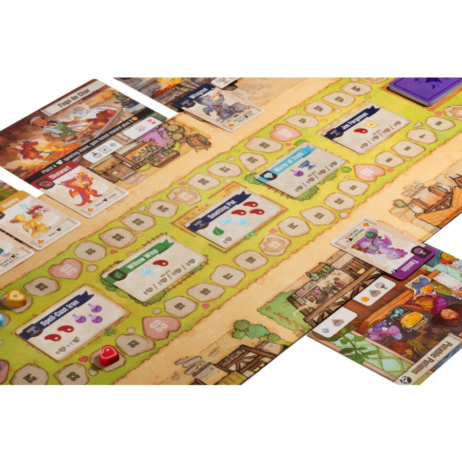 LUCKY DUCK GAMES Flamecraft ボードゲーム ドラゴン育成 戦略 10歳以上 1-5人 60分 LKY-FMC-R01-EN_3