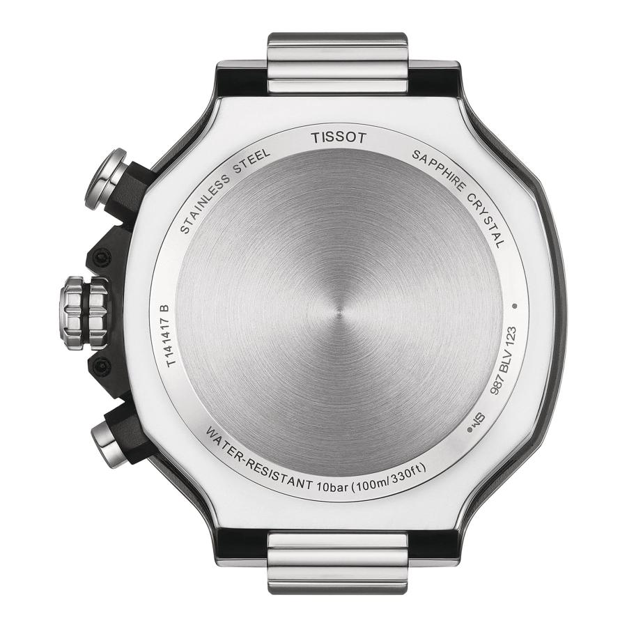 Tissot T-レース クロノグラフ T1414171104100 45mm ブルーダイヤル