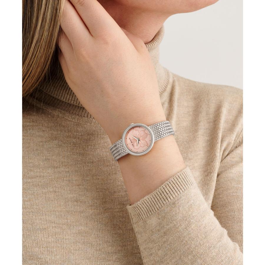 Ted Baker レディースステンレススチールシルバーブレスレットウォッチ(モデル:BKPEMF3019I), シルバー, モダンの画像