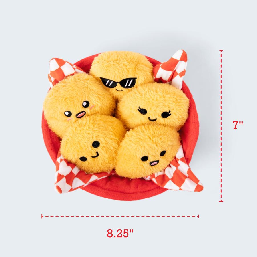 Emotional Support Plushies WHAT DO YOU MEME? エモーショナルサポートナゲット ぬいぐるみナゲットの画像