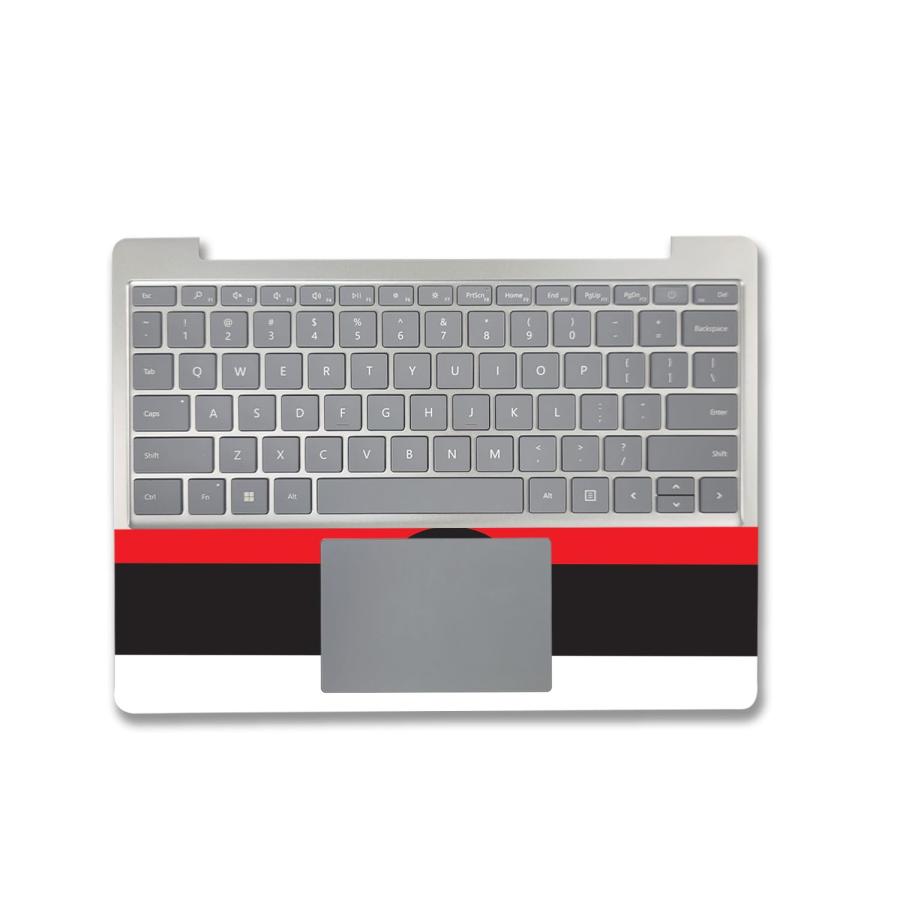 MightySkins Microsoft Surface Laptop Go 3 (2023) 用ビニールスキン「Battle Ball」保護デカールラップ 着脱簡単の画像