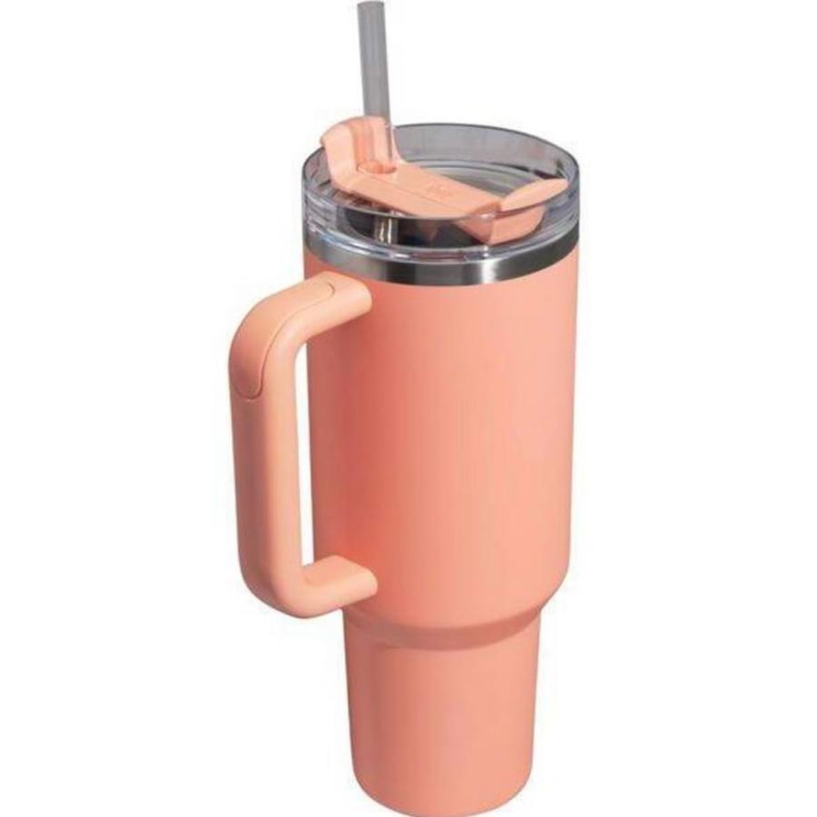 STANLEY 40 oz Stainless Steel H2.0 Flowstate Quencher Tumbler (Melon)の画像