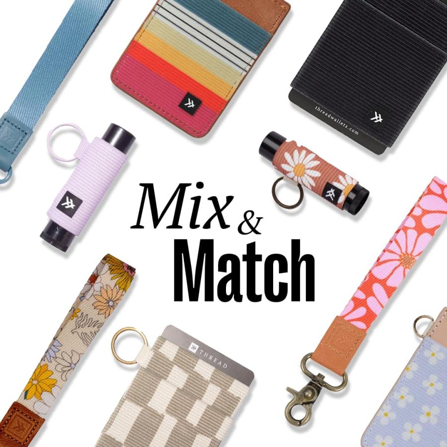 ［Thread Wallets/スレッドウォレット］Wrist Lanyard［日本正規品］リストランヤード 長さ14cm x 幅1.9cm 手首用ストラップ for Key,Badge,Wallet, and Phone Wの画像