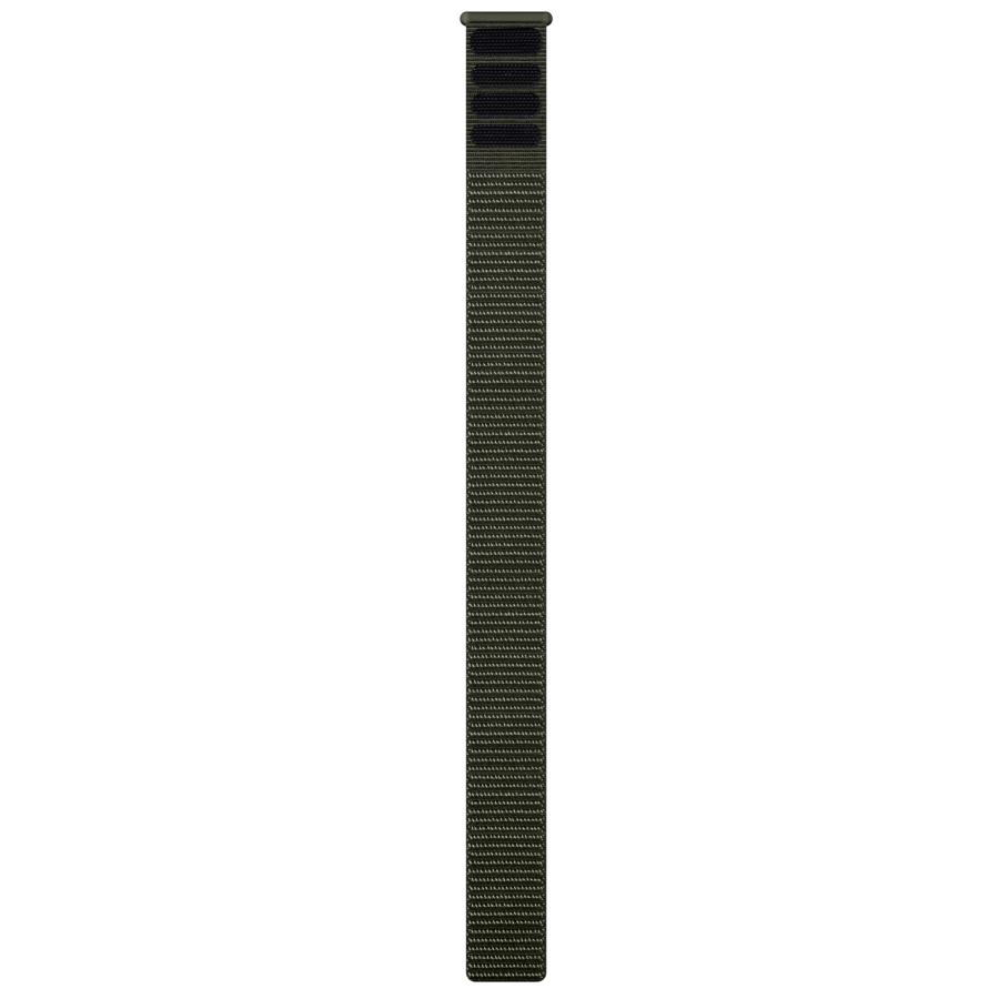 Garmin UltraFit ナイロンストラップ 26mm モス 全長310mm 二重層ナイロン 通気性 軽量 フック＆ループ調節の画像