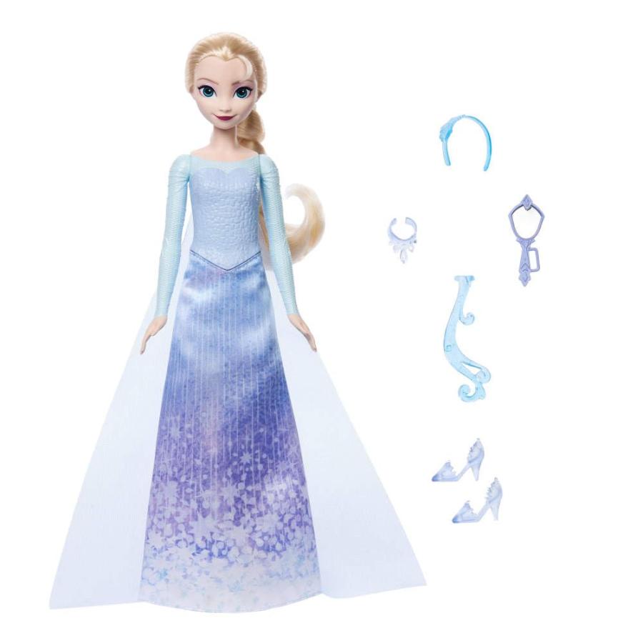 マテル ディズニー アナと雪の女王 スピン＆リビール エルサ きせかえ