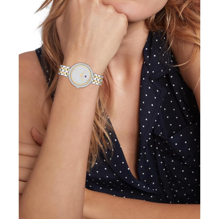 Tommy Hilfiger Women's Classic 3H Quartz Watch - Stainless Steel Bracelet - Water Resistant Up to 3ATM/30 Meters - Timeless Elegance - Gift for Her -の画像