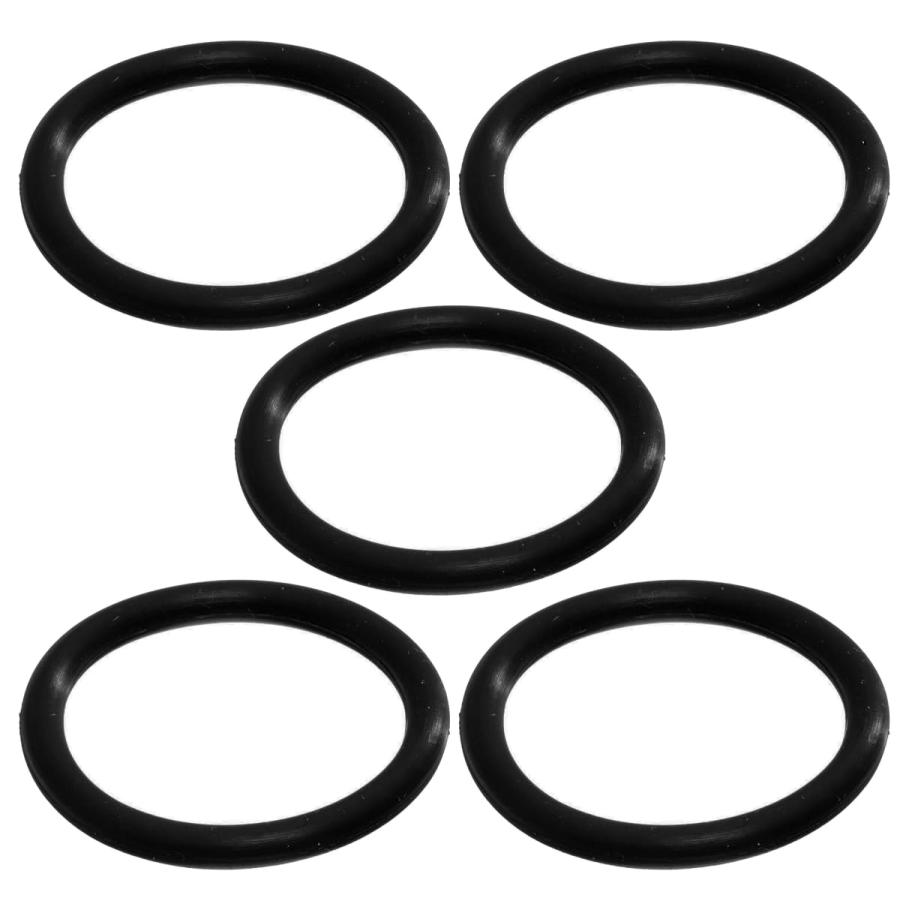 Sterling Seal ＆ Supply 473 Viton/FKM Oリング、75Aデュロメーター、ブラック、24フィート ID、24-1/2インチ、幅1/4インチ(5パック)の画像