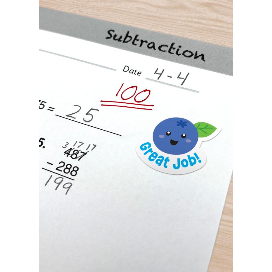 Teacher Created Resources Blueberry Smelly Sticker(TCR9452)_1