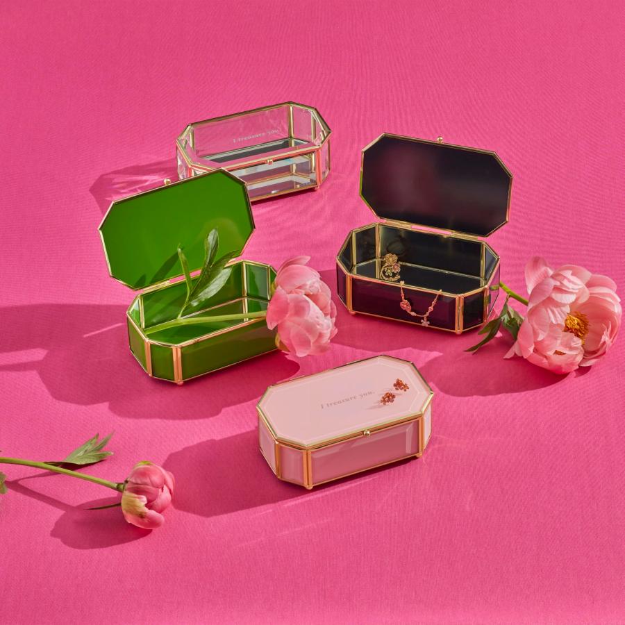 Kate Spade New York I Treasure You ジュエリーボックス ピンクの通販 