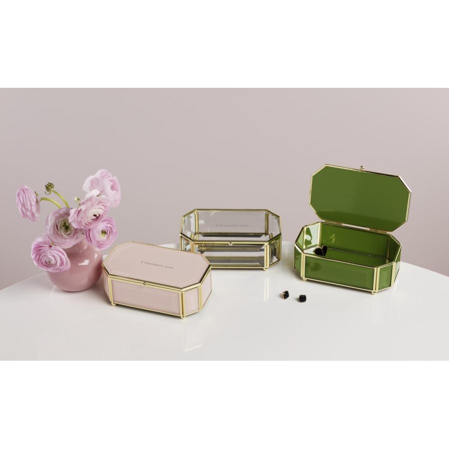 Kate Spade New York I Treasure You ジュエリーボックス ピンクの通販 