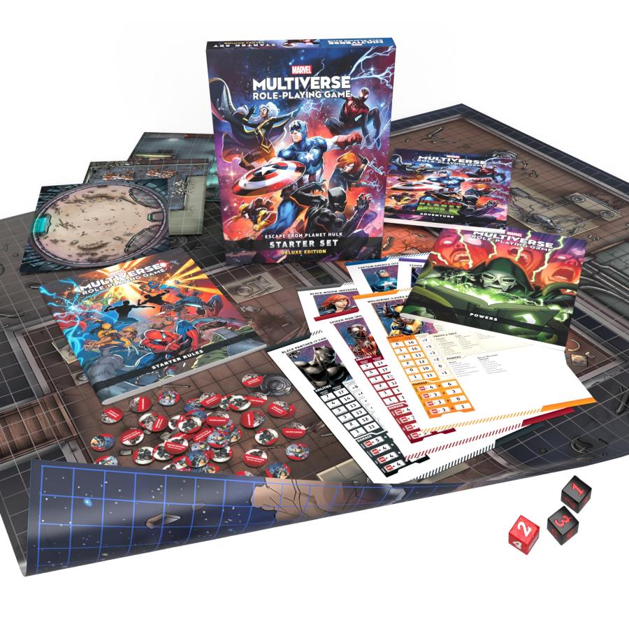CMON マーベル マルチバース RPG:惑星ハルクからの脱出スターターセット - アクション満載のスーパーヒーロー ロールプレイングゲーム ストラテジーゲーム 子供_2