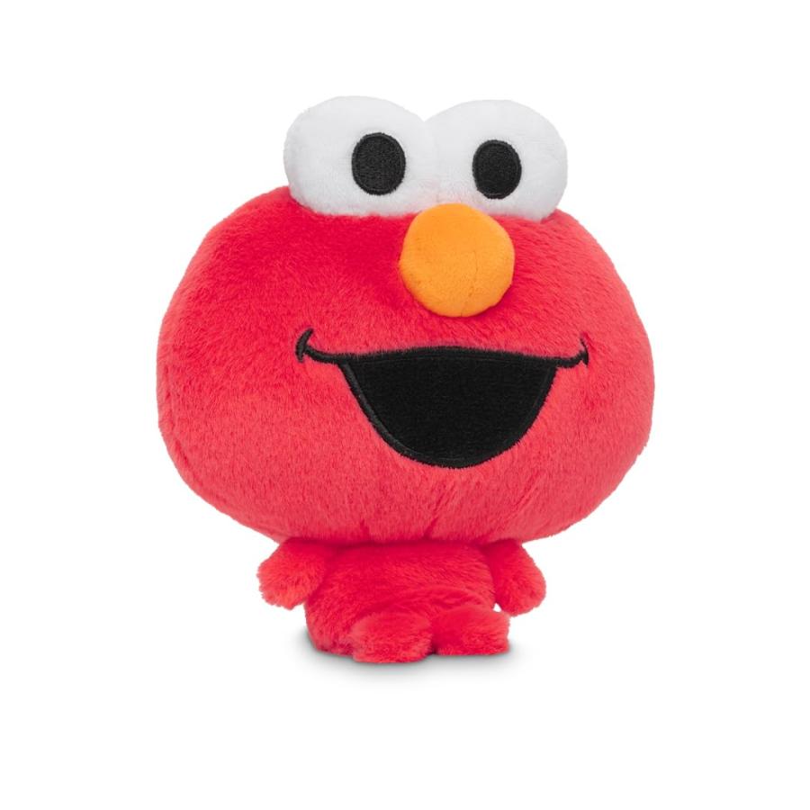 Teeturtle Elmo セサミストリート 5インチ クラウドヘッドぬいぐるみ - かわいい重みのある愛らしいぬいぐるみ 子供と大人向けの画像