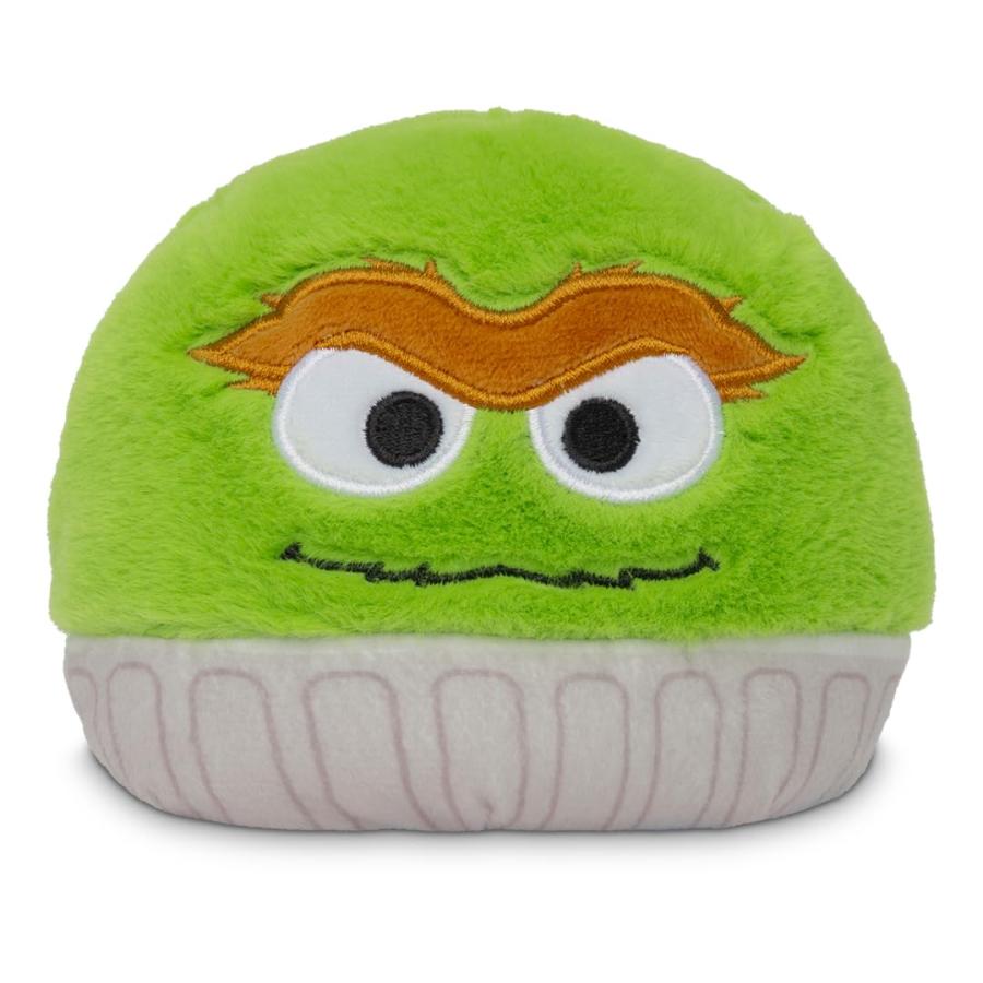 Teeturtle Oscar The Grouch and Grover 4インチ リバーシブル セサミ