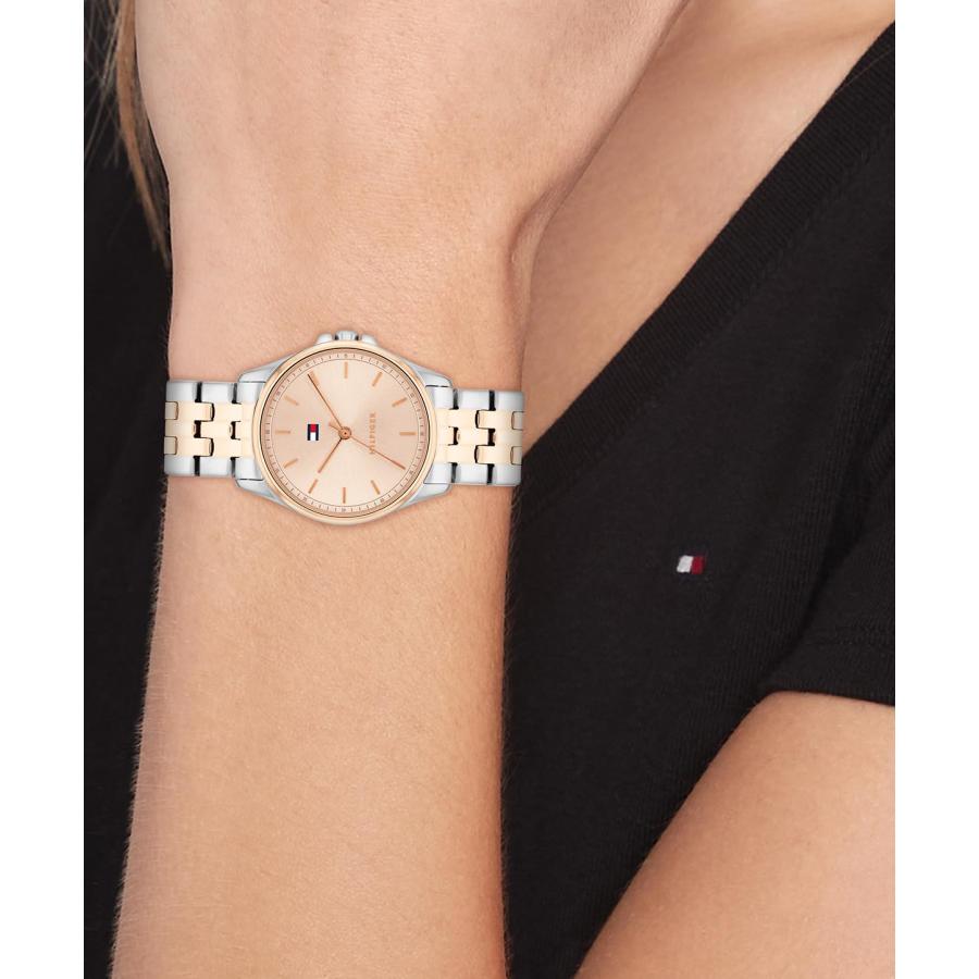 Tommy Hilfiger レディース 3H クォーツ ブレスレットウォッチ - 多用途、着用が簡単、流行に左右されない - 3気圧防水 - 日常着用 - 彼女へのギフトに - 30mm,の画像