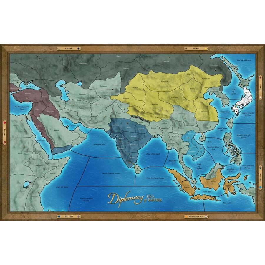 レネゲードゲーム:外交:帝国の時代 - スタンドアロン戦略ボードゲーム、オスマン帝国の間に偉大な力としてプレイ、14歳以上、2-7人用、4時間_2