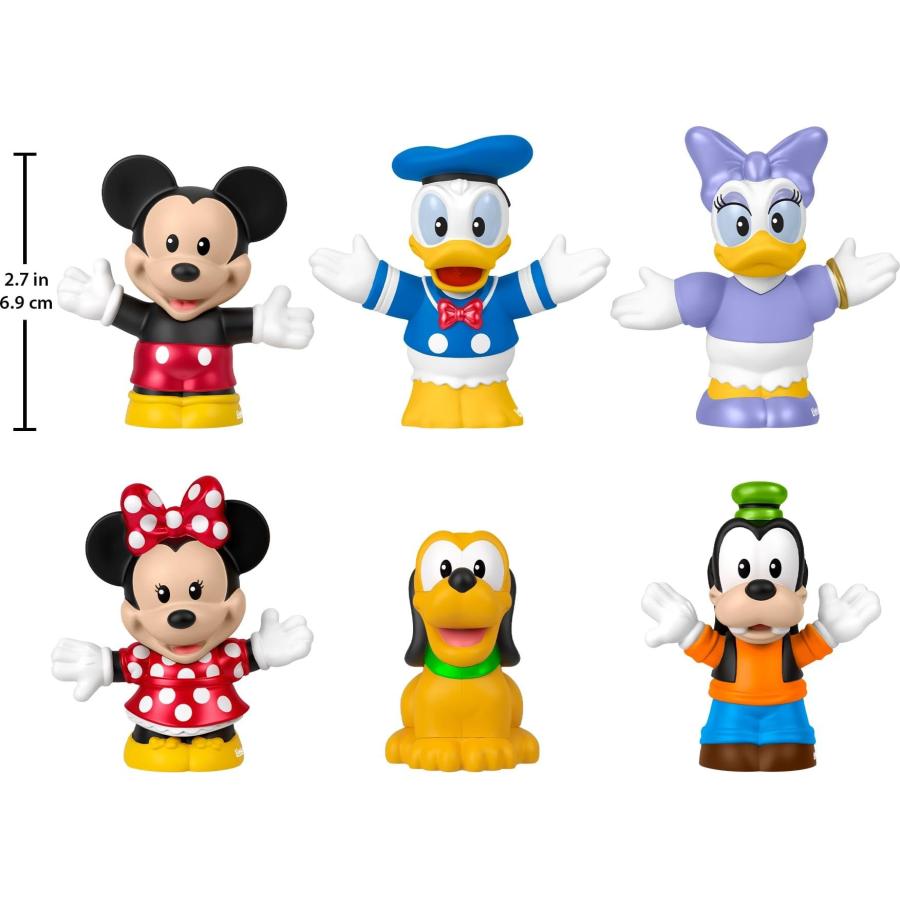 リトルピープル ディズニー キャラクターフィギュア 6体セット_4