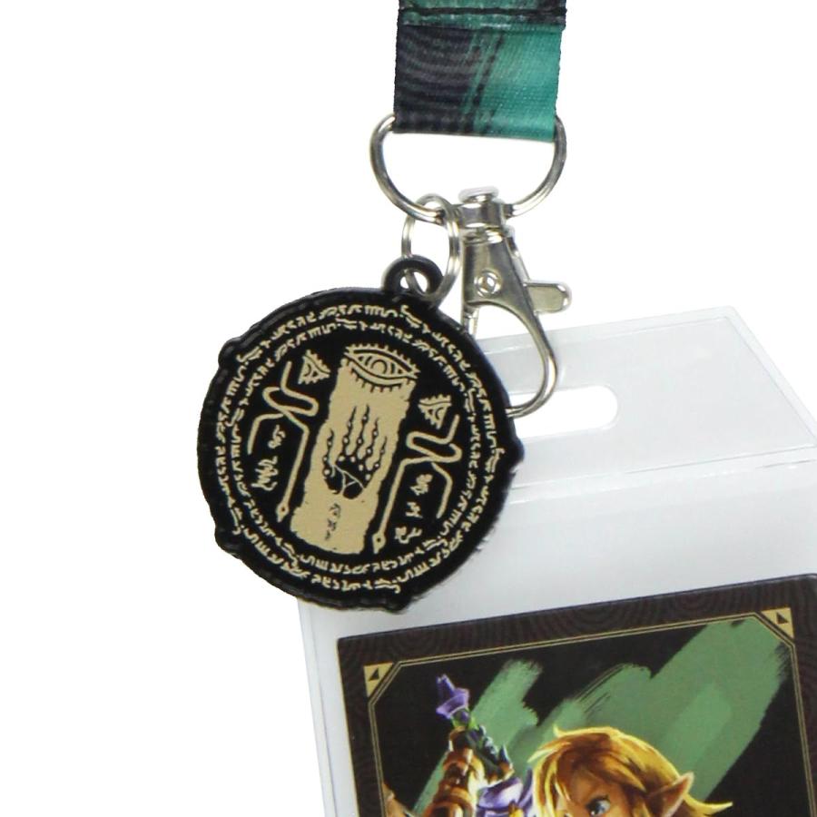 ゼルダの伝説 ランヤード 王国の涙 ブレイクアウェイ IDバッジホルダー ランヤード 1.5インチの金属製神殿ハンドペンダント付きの画像