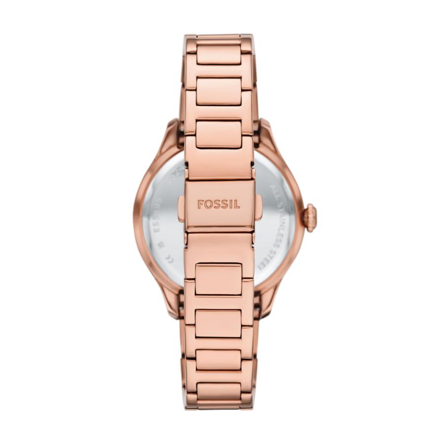 Fossil アナログ シルバーダイヤル レディース腕時計-ES5394の画像