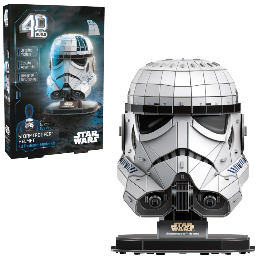 4D Build スターウォーズ ストームトルーパー ヘルメット 3Dモデル