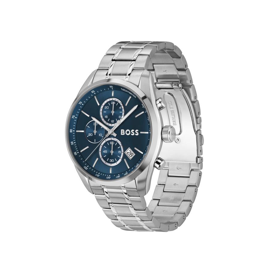 BOSS Men's Quartz Chronograph Watch, Multi Dial, 5 ATM Water Resistant up to 50 Meters, Gift for Himの画像