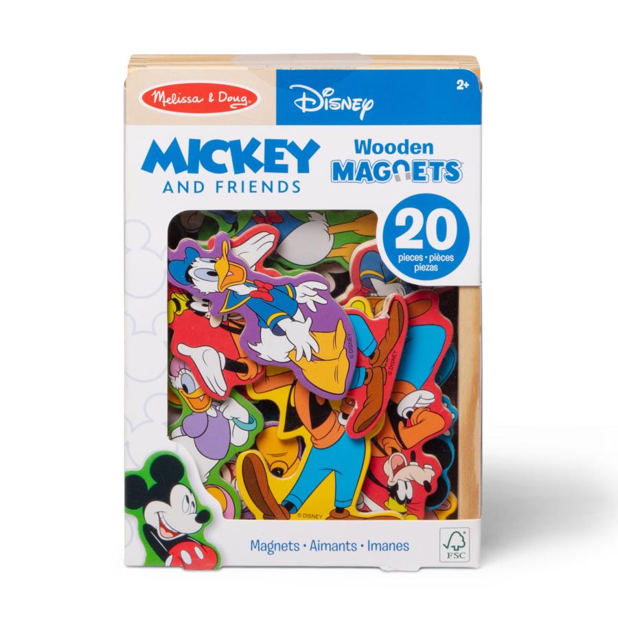 Melissa ＆ Doug ディズニー ミッキーマウス 木製マグネット 20個
