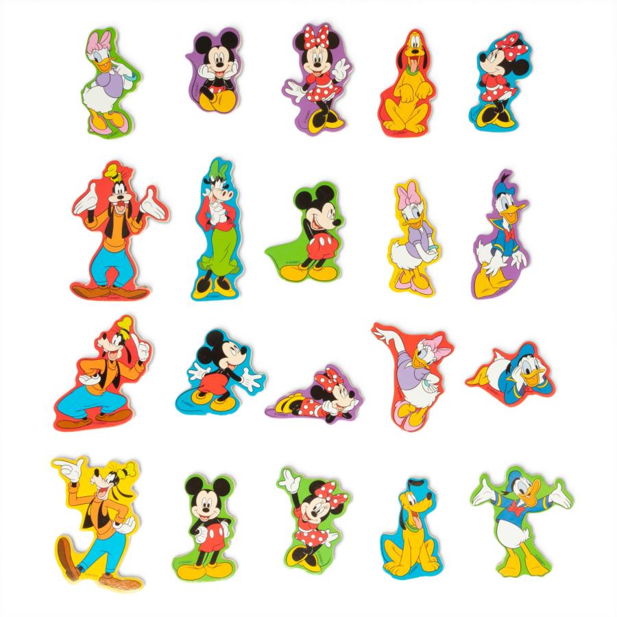 Melissa ＆ Doug ディズニー ミッキーマウス 木製マグネット 20個