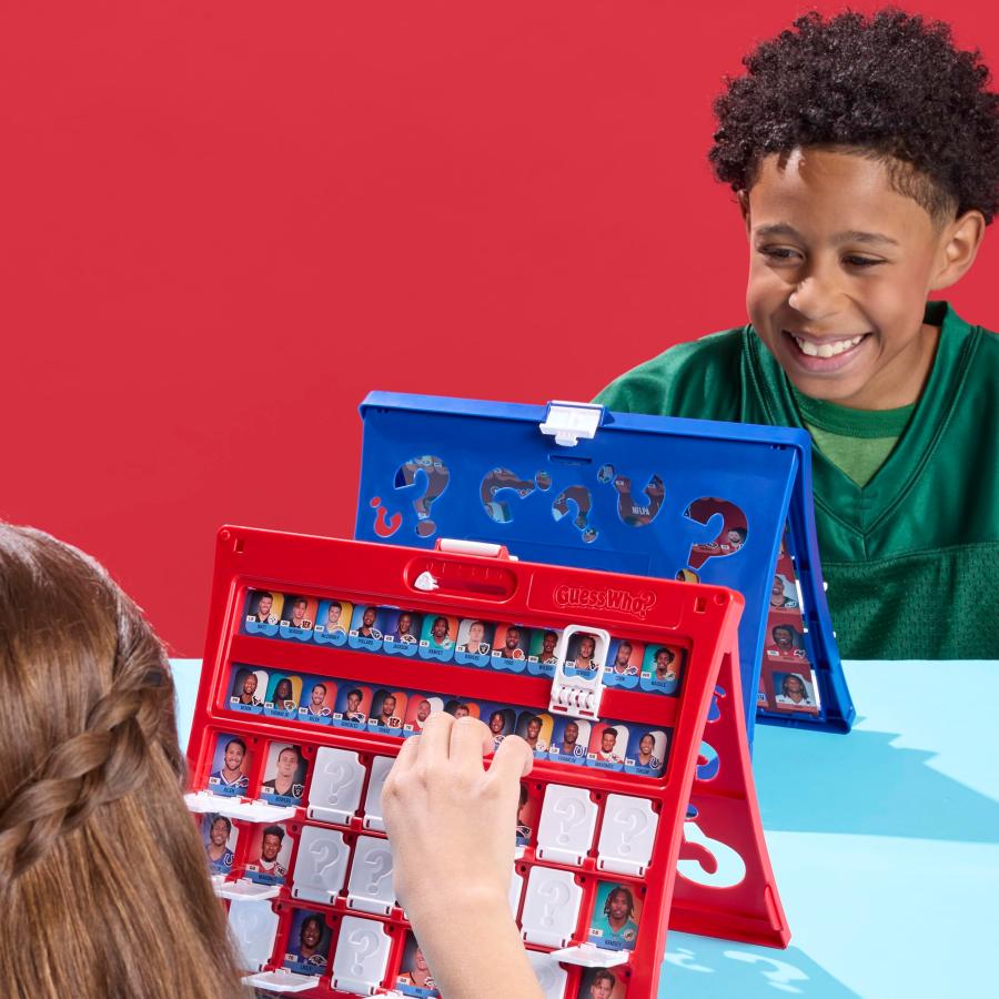 Guess Who? NFL Edition Board Game | Officially Licensed NFL Game for Kids and Families | Ages 6+ | 2 Players | 15 Mins. | Football Games_5