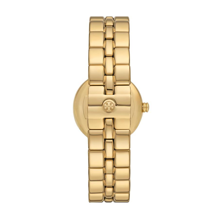 Tory Burch レディース キラゴールド ステンレススチール ブレスレットウォッチ (モデル:TBW2045)、ゴールドの画像