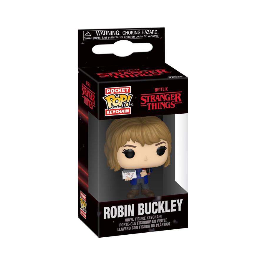 Funko Pop!キーチェーン ストレンジャー・シングス ロビン・バックリー