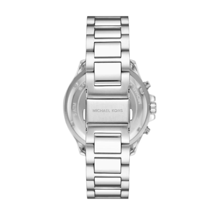 Michael Kors セージ クロノグラフ MK9212 44mm マットブラックダイヤル ツートーンブレスレットの画像
