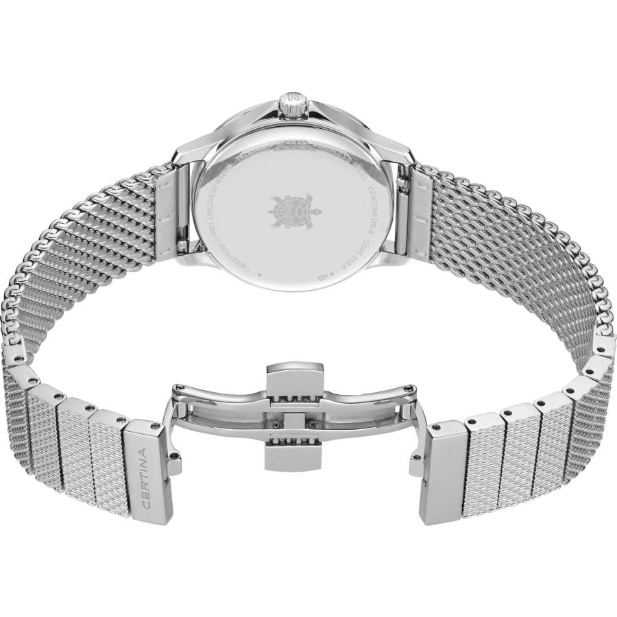 Certina, Womens, DS 8 Lady, 31, mm, Steel (Mesh), Quartz, Precidrive, Watch, Pink, Steel (Mesh), C0450101133100の画像