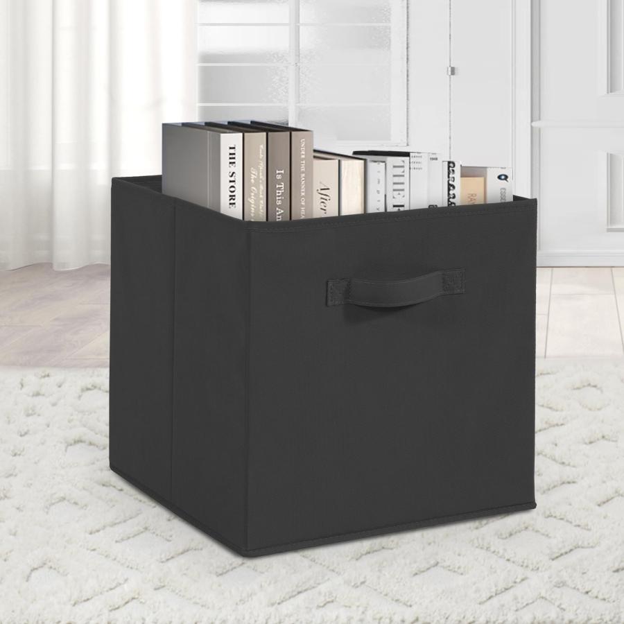 STORAGEIDEAS 11インチ ファブリックストレージキューブ 丈夫な折りたたみ式収納ボックス 衣類、毛布、棚、クローゼット、ベッドルーム、リビングルーム用の頑丈_3