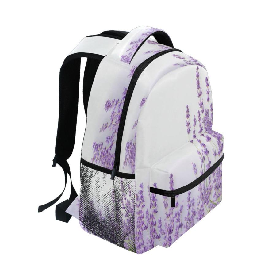 ATTX Lavender Flowers Backpack - Waterproof Lightweight Daypack， Durable Travel Backpack for Casual Use#10