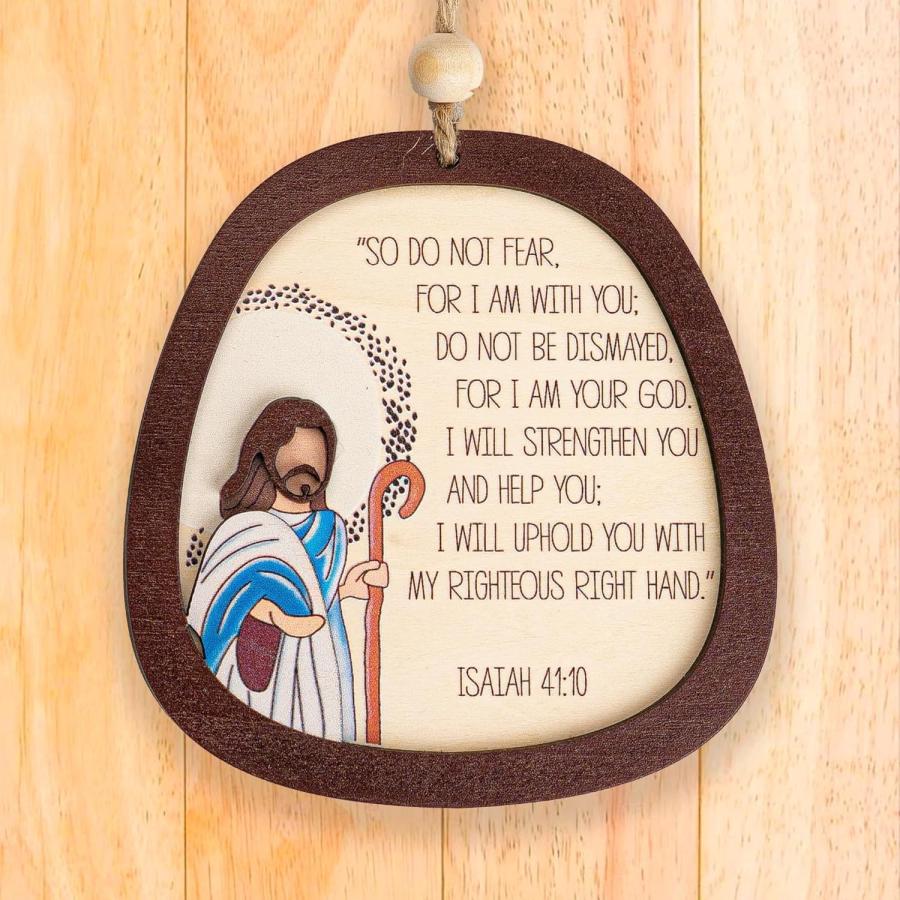 Religious Ornaments， Jesus Christmas Ornaments， Bible Verse 