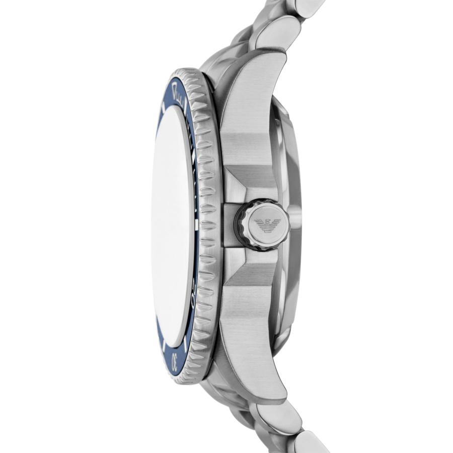 Emporio Armani シー エクスプローラー AR60090 メンズ 自動巻き 42mm サファイア スーパールミノバの画像
