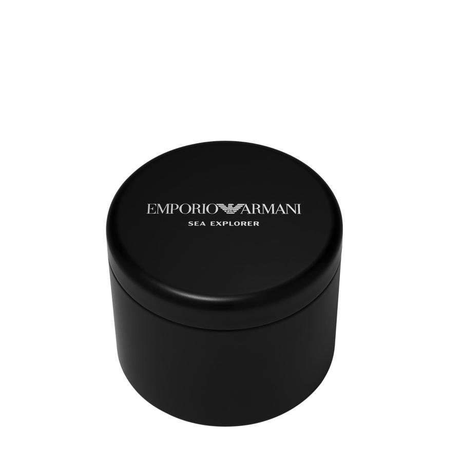 Emporio Armani シー エクスプローラー AR60090 メンズ 自動巻き 42mm サファイア スーパールミノバの画像
