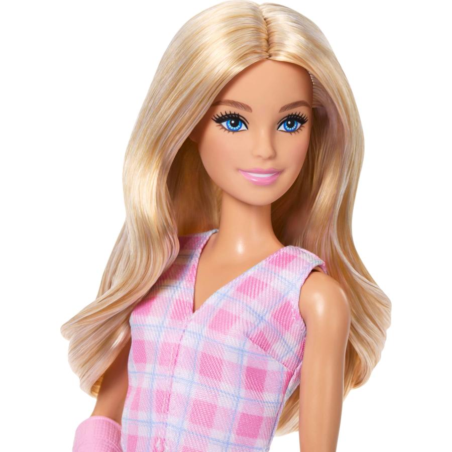 バービー(Barbie) ファッショニスタ ピンクチェックセットアップ きせかえ人形・ハウス ままごと・ごっこ遊び バービー人形 3歳から ピンク JJN56_2