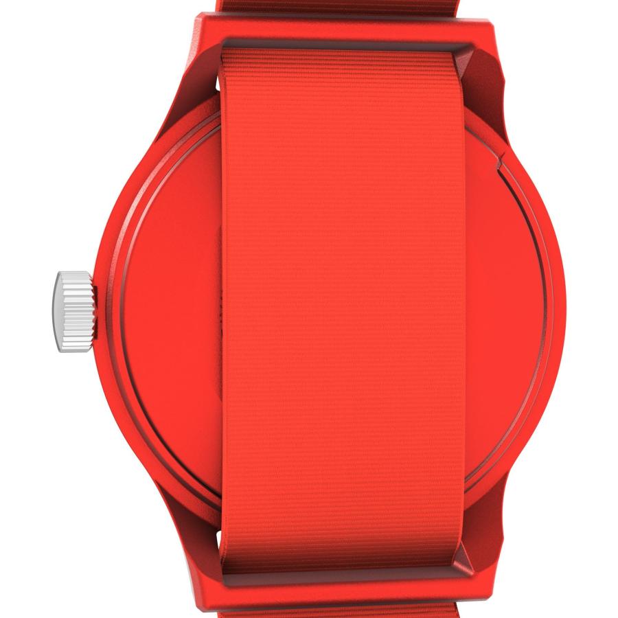 Timex メンズ Mk1 36mm ミリタリースタイル 軽量樹脂ケース クォーツ エネルギッシュカラーの画像