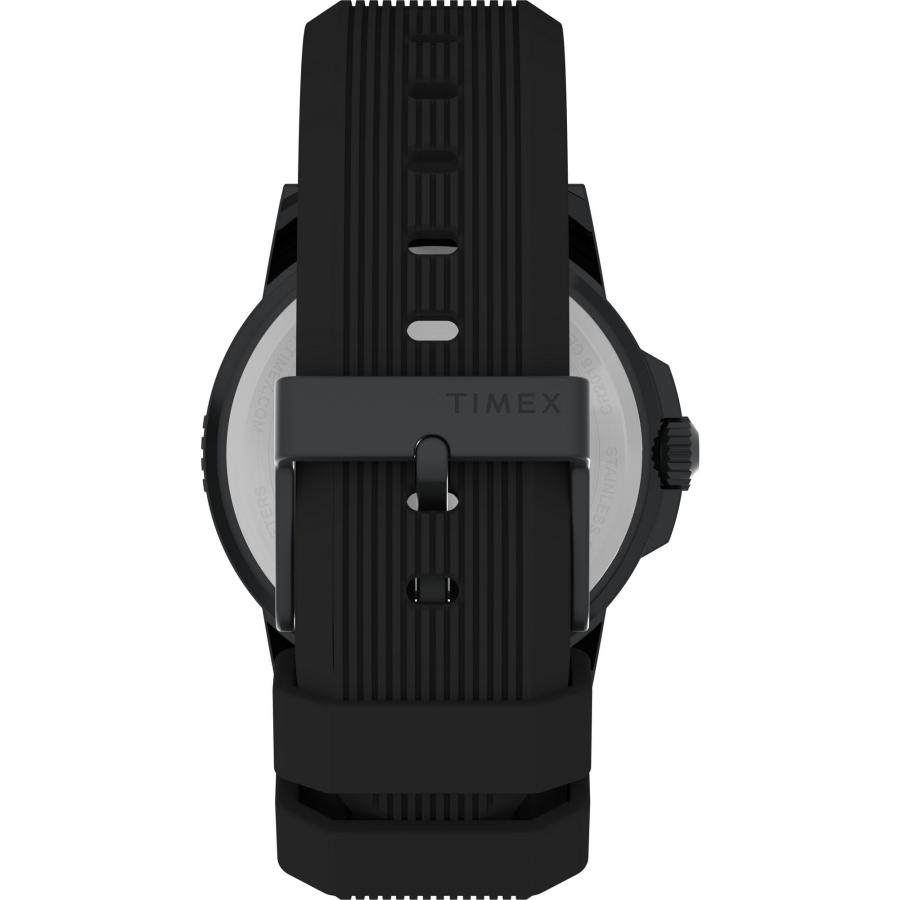 Timex Expedition Ridge 45mm メンズ腕時計 クラウンプロテクター シリコンストラップの画像