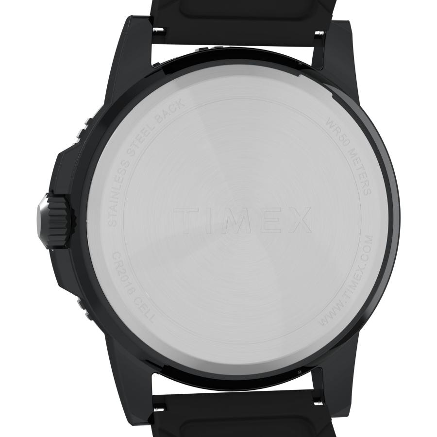 Timex Expedition Ridge 45mm メンズ腕時計 クラウンプロテクター シリコンストラップの画像