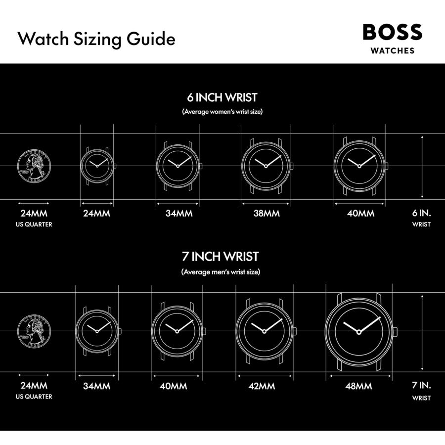 BOSS Men's Troper Sport Watch, Black Silicone Strap 5B Modern, Stylish Timepiece - Gift for Him 42mmの画像