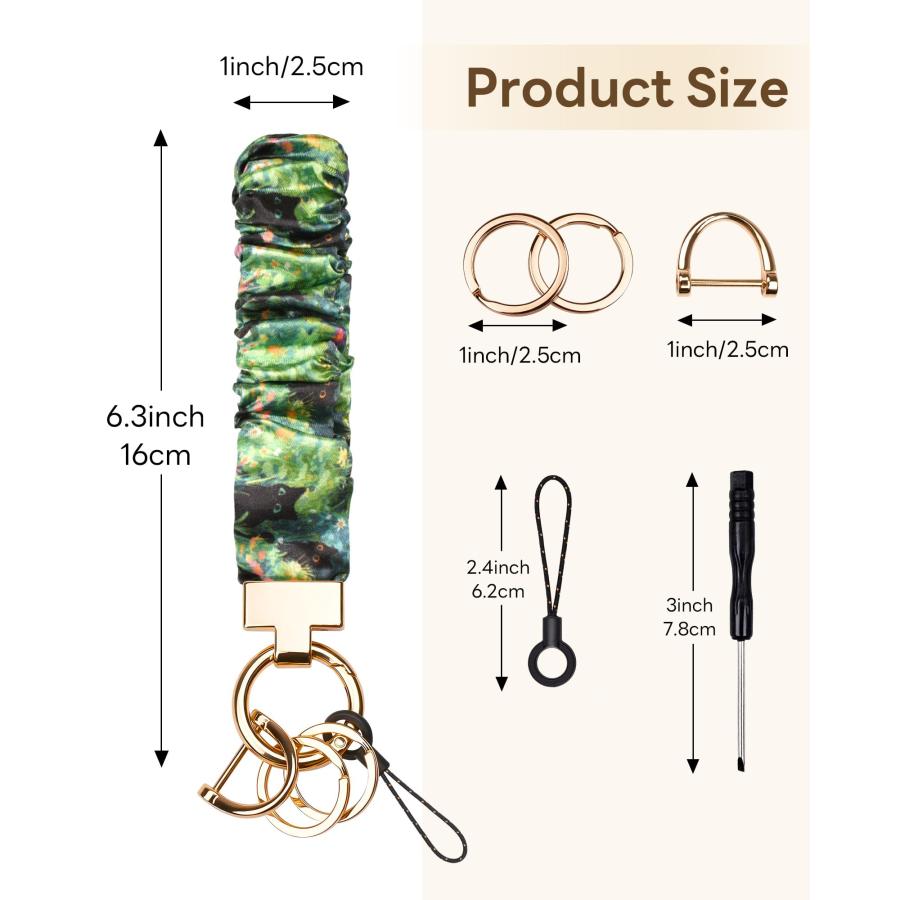 Handlein フラワーキャット シュシュキーチェーン 商品目録ネットボール 伸縮伸ばすこと 御上さん用リストランヤード 車の足がかり・旅する用