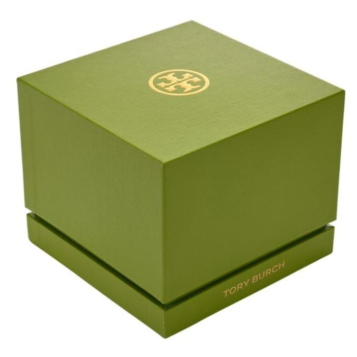 Tory Burch レディーススモールキラダブルラップステンレススチールとレザーウォッチ(モデル:TBW6026)の画像