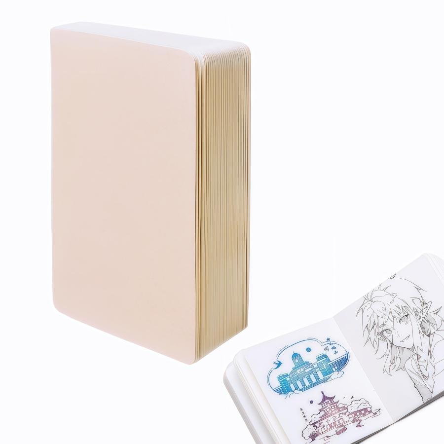 【新品未使用】　スケッチブック ミニ水彩スケッチブック 230gsm 58枚 ポケットサイズ アートノート