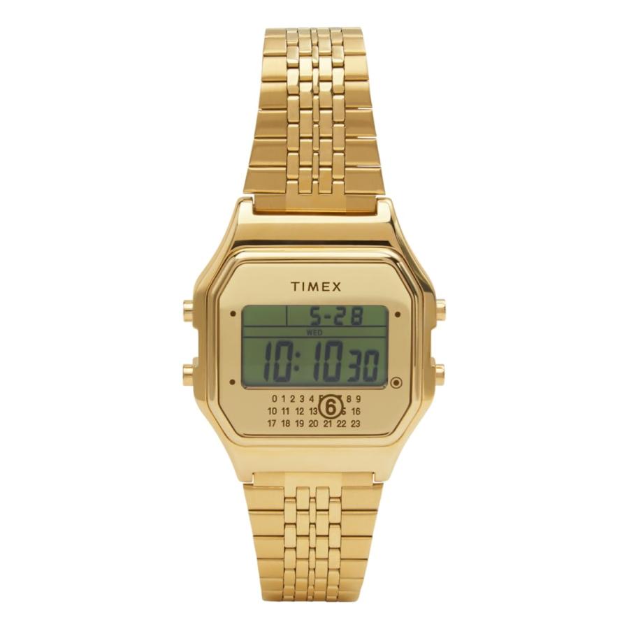 Timex ユニセックス デジタル クォーツ 腕時計 T80 MM6 Maison