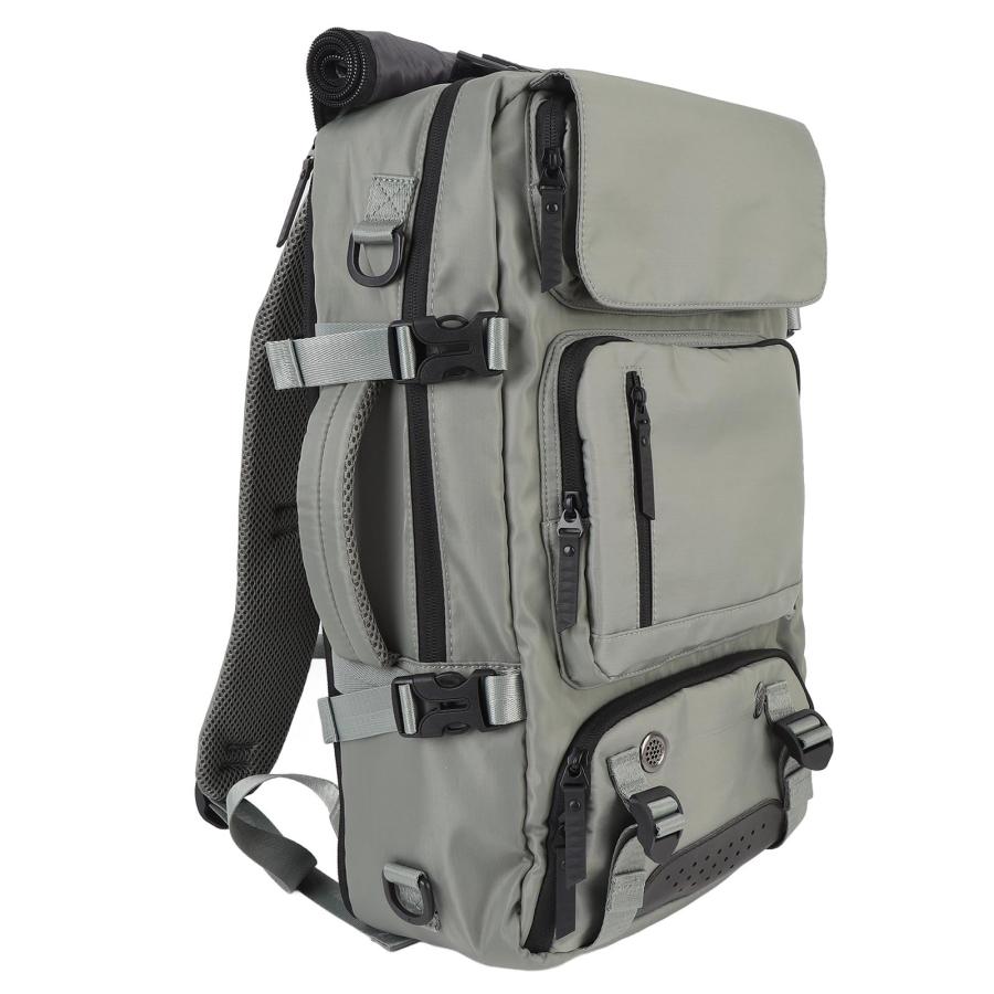 Qalvona Travel Backpack for Men, 18 Inch Rain Proof Laptop Backpack with USB Charging Port, Anti Theft, Shoe Compartment - Spacious Organized Storage,の画像